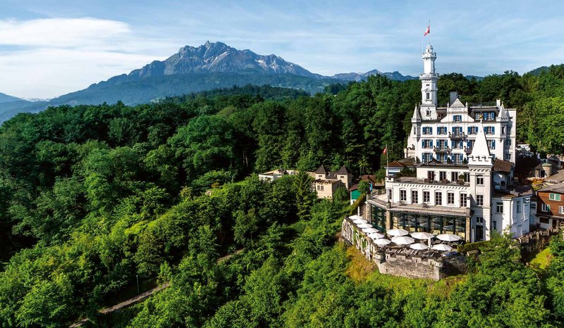 WM Public Viewing im Château Gütsch